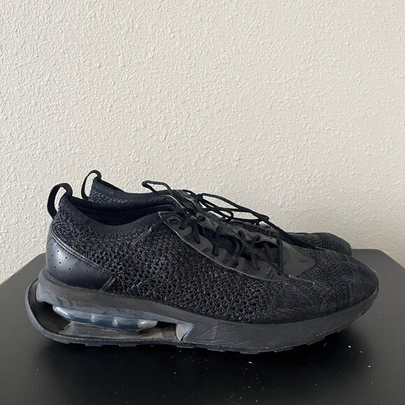 Nike Men\'s Air Max Black Flyknit Racer Shoes Sneakers Size 10.5 Style FD2764-001 main image 9